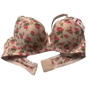PINK LOVER Rose Garden‎ Push Up Bra